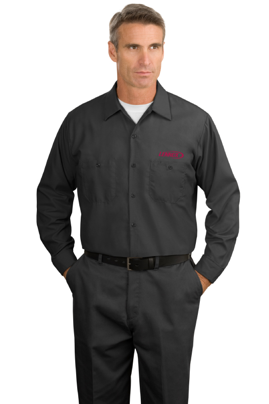 HVAC Redkap Long Sleeve Industrial Work Shirt