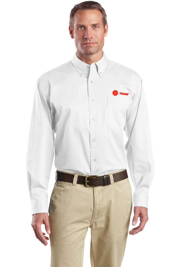 HVAC Long Sleeve SuperPro Twill Shirt