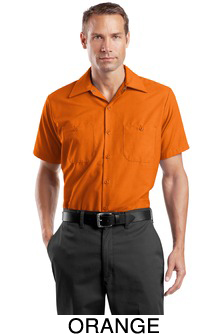 DEALER HVAC Redkap Short Sleeve Industrial Work Shirt