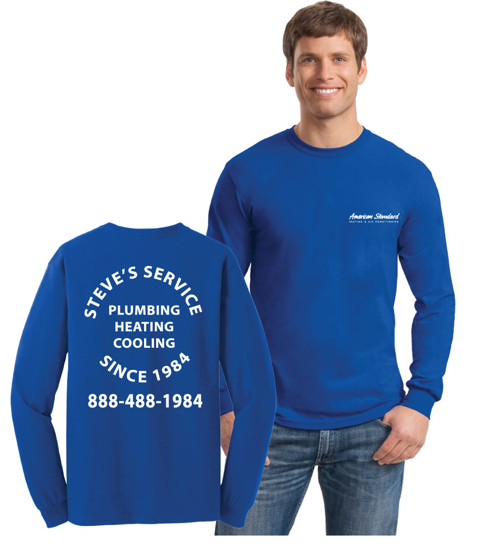 HVAC Gildan Long Sleeve T-Shirt Special